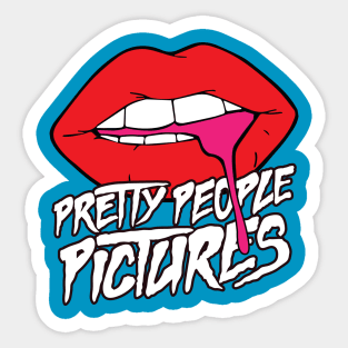 Lips & Blood Sticker